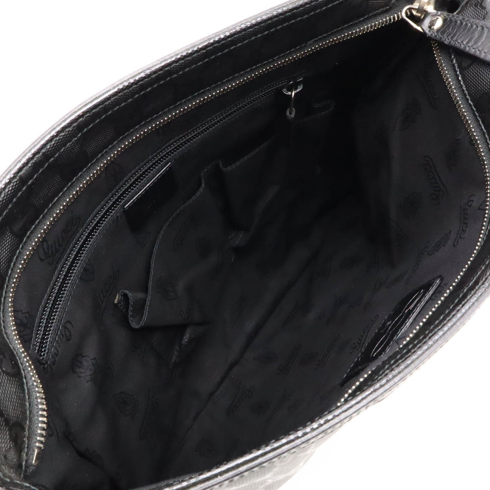 Gucci Crossbody Collaboration Implime Fiat GG Leather Bag Black - Picture 7 of 9